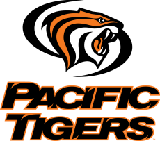 Pacific Tigers 1998-Pres Primary Logo custom vinyl decal