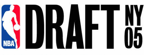 NBA Draft 2004-2005 Logo heat sticker