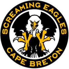 Cape Breton Eagles 2014 15-2018 19 Alternate Logo custom vinyl decal