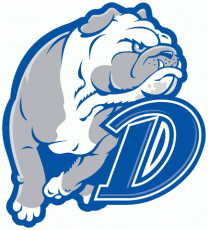 Drake Bulldogs 2005-2014 Secondary Logo custom vinyl decal