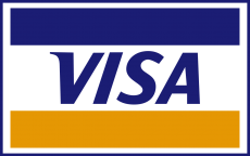 Visa brand logo 01 heat sticker