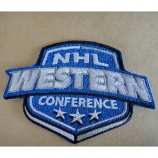 NHL West Conference Embroidery logo