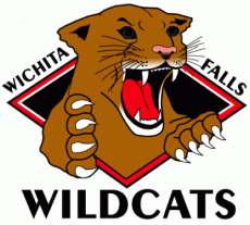 Wichita Falls Wildcats 2004 05-2008 09 Primary Logo heat sticker
