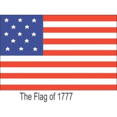 Flag Logo 17 heat sticker