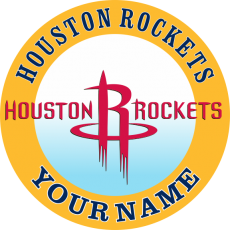 Houston Rockets custom logo Customized Logo custom vinyl decal