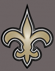 New Orleans Saints Plastic Effect Logo heat sticker
