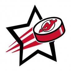 New Jersey Devils Hockey Goal Star logo heat sticker