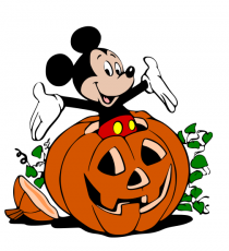 Halloween Logo 76 heat sticker