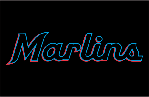 Miami Marlins 2019-Pres Jersey Logo 01 custom vinyl decal
