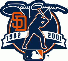 San Diego Padres 2001 Special Event Logo heat sticker
