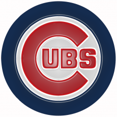 Chicago Cubs Plastic Effect Logo heat sticker