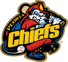 Peoria Chiefs 2013-Pres Primary Logo heat sticker