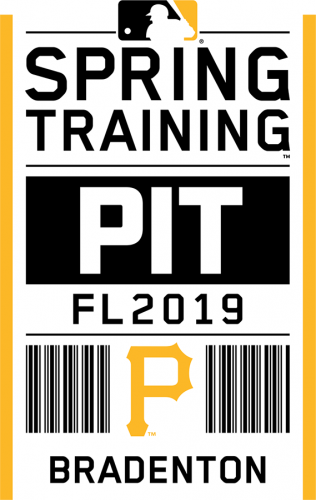 Pittsburgh Pirates 2019 Event Logo heat sticker