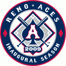 Reno Aces 2009 Anniversary Logo heat sticker