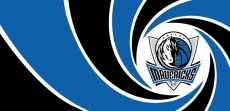 007 Dallas Mavericks logo heat sticker