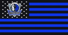 Dallas Mavericks Flag001 logo heat sticker