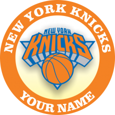 New York Knicks Customized Logo heat sticker