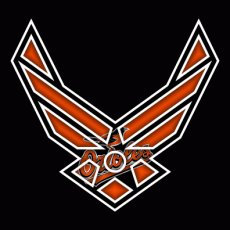 Airforce Baltimore Orioles Logo heat sticker
