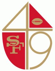 San Francisco 49ers 1965-1972 Alternate Logo heat sticker