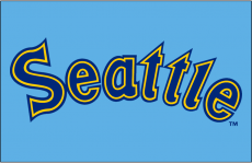 Seattle Mariners 1981-1984 Jersey Logo heat sticker