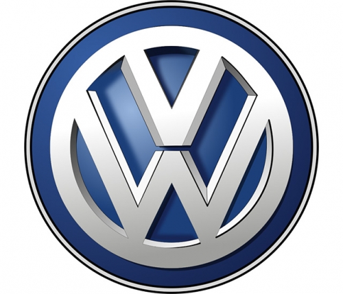 Volkswagen Logo 02 custom vinyl decal