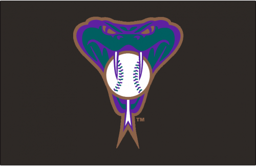 Arizona Diamondbacks 1999-2006 Batting Practice Logo heat sticker