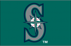 Seattle Mariners 1994-1996 Cap Logo heat sticker
