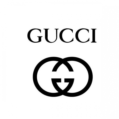Gucci brand logo 02 heat sticker