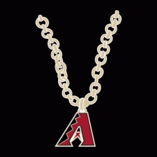 Arizona Diamondbacks Necklace logo heat sticker