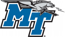 Middle Tennessee Blue Raiders 2007-Pres Primary Logo custom vinyl decal