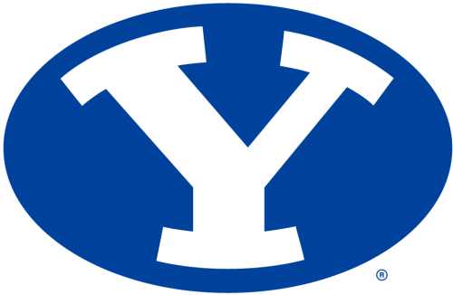 Brigham Young Cougars 1978-1998 Secondary Logo heat sticker