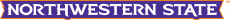 Northwestern State Demons 2008-Pres Wordmark Logo 02 heat sticker