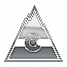 Colorado Rockies Silver Logo heat sticker