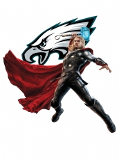 Philadelphia Eagles Thor Logo heat sticker