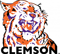 Clemson Tigers 1970-1976 Primary Logo heat sticker
