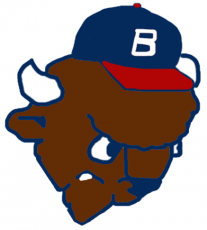 Buffalo Bisons 1985-1987 Alternate Logo heat sticker