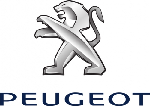 Peugeot logo 01 custom vinyl decal
