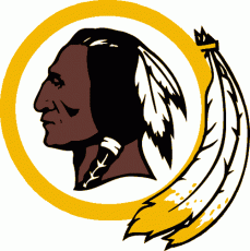 Washington Redskins 1982 Primary Logo heat sticker
