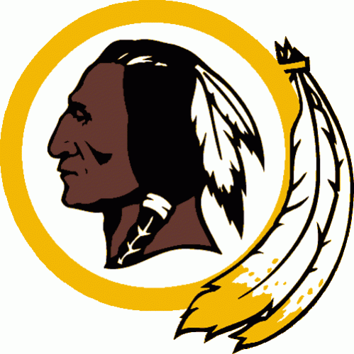 Washington Redskins 1982 Primary Logo heat sticker