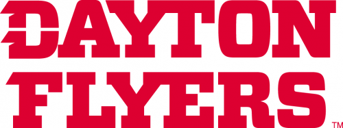 Dayton Flyers 2014-Pres Wordmark Logo heat sticker