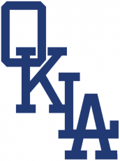 Oklahoma City Dodgers 2015-Pres Alternate Logo 10 heat sticker
