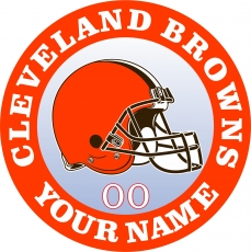 Cleveland Browns Customized Logo custom vinyl decal