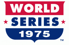 MLB World Series 1975 Logo heat sticker