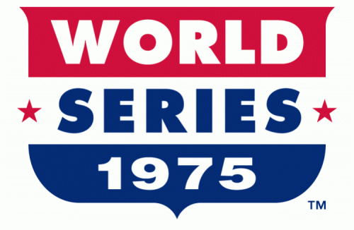 MLB World Series 1975 Logo custom vinyl decal