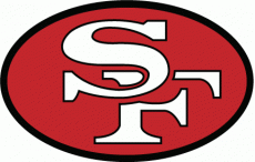 San Francisco 49ers 1968-1995 Primary Logo custom vinyl decal