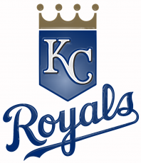 Kansas City Royals Plastic Effect Logo heat sticker