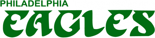 Philadelphia Eagles 1973-1995 Wordmark Logo custom vinyl decal
