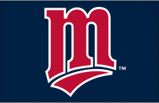 Minnesota Twins 1987-2012 Cap Logo heat sticker