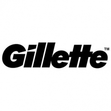 Gillette brand logo 02 custom vinyl decal