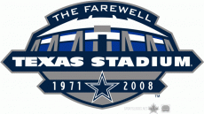 Dallas Cowboys 2009 Stadium Logo heat sticker